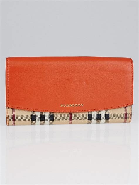 burberry haymarket panels porter continental wallet